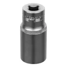 STELS 1/2" 27mm hosszított dugókulcs DR 6 hatlapfejű, Professional