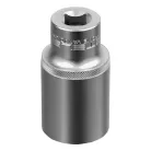 STELS 1/2" 30mm hosszított dugókulcs DR 6 hatlapfejű, Professional