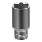 STELS 1/2" 32mm hosszított dugókulcs DR 6 hatlapfejű, Professional