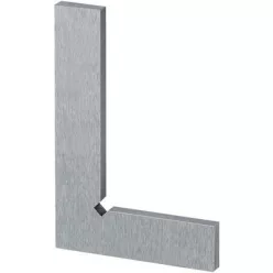 NERIOX 200 x 130mm lapos derékszög Inox DIN 875/I
