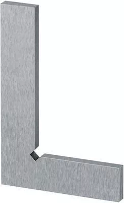 NERIOX 200 x 130mm lapos derékszög Inox DIN 875/I