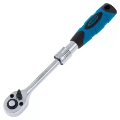   GROSS 150-200mm 1/4 bővíthető racsnis kulcs CrV softgrip markolat