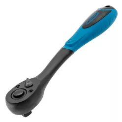   GROSS 335mm 1/2 racsnis hajtószár 72 fogas gyorskioldós softgrip markolattal