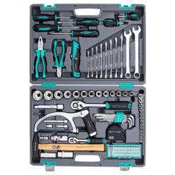 STELS Szerszámkészlet kofferben 98 db-os 1/2- 1/4 Cr-V S2