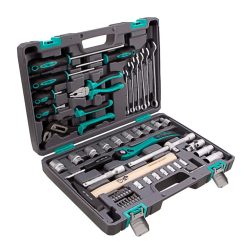   STELS Szerszámkészlet erősített kofferben 58 db-os 1/2- 1/4 Cr-V S2