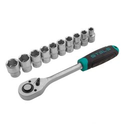   STELS 11db-os 1/2 professional 10-22mm racsnis dugókulcs készlet CrV