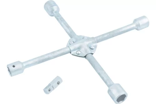 STELS kereszt-kerékanya csavarkulcs 17x19x21x22 megerősített