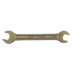 SIBRTEH 10x11mm kettős villás csavarkulcs sárga
