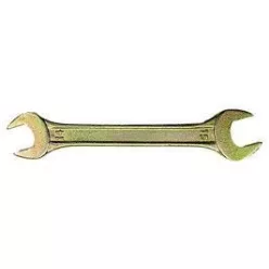 SIBRTEH 19x22mm kettős villás csavarkulcs sárga