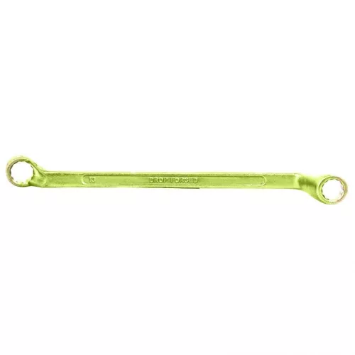 SIBRTEH 12x13mm csillagkulcs hajlított végű sárga