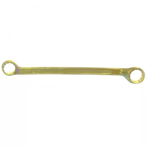 SIBRTEH 22x24mm csillagkulcs hajlított végű sárga