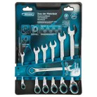 GROSS 7db 8-19mm racsnis csillagvillás kulcskészlet, PROFESSIONAL