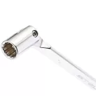 STELS 14x15mm csuklós csőkulcs, Bi-HEX elfordítható csavarkulcs, CrV PROFESSIONAL