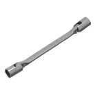 STELS 16x17mm csuklós csőkulcs, Bi-HEX elfordítható csavarkulcs, CrV PROFESSIONAL