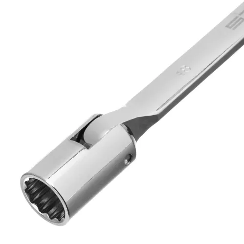 STELS 18х19mm csuklós csőkulcs, Bi-HEX elfordítható csavarkulcs, CrV PROFESSIONAL