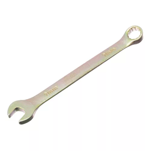 SIBRTEH 9mm kombinált csillag-villás csavarkulcs sárga