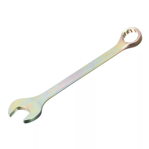 SIBRTEH 32mm csillag-villáskulcs sárga cink bevonattal