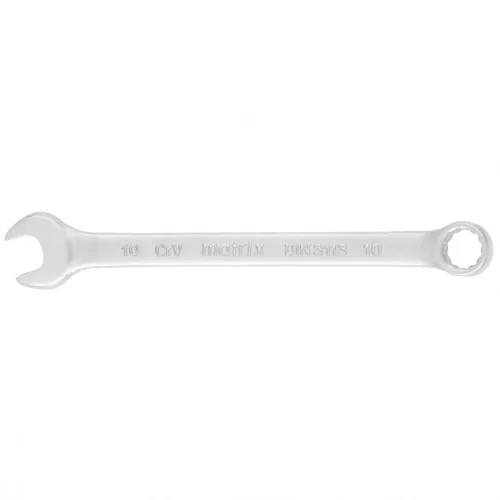 MTX 10mm kombinált csillag-villás csavarkulcs CrV matt