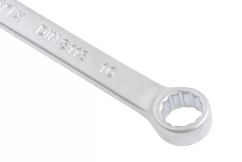 MTX 10mm kombinált csillag-villás csavarkulcs CrV matt