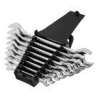 MTX 6-22mm kettős villás csavarkulcs szett/8db elliptikus,csiszolt CrV