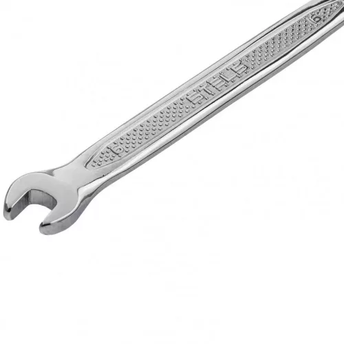 STELS 6mm csillag- villáskulcs, Bi-HEX, CrV, csúszásgátló bordázat PROFESSIONAL