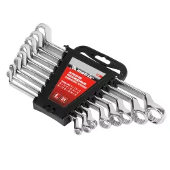   MTX 6-22mm 8db csillagkulcs készlet, elliptikus, tükör krómozott, CrV