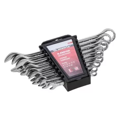 MTX 6-22mm 9db kombinált csillag-villás kulcs szett CrV