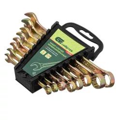   MTX 8-19mm 8db cink kombinált csillagvillás kulcs szett tartóban