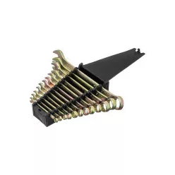   MTX 6-22mm 12db cink kombinált csillagvillás kulcs szett tartóban