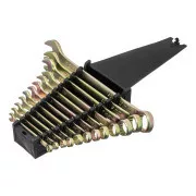 MTX 6-22mm 12db cink kombinált csillagvillás kulcs szett tartóban