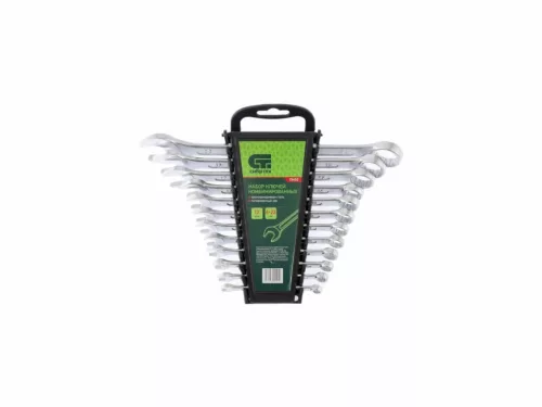 SIBRTEH 6-22mm kombinált csillag-villás csavarkulcs készlet/12db CrV