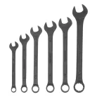 SIBRTEH kombinált csillag-villás csavarkulcs készlet 8-17mm/6db fekete foszfát