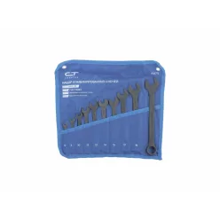   SIBRTEH 6-22mm 10db kombinált csillag-villás kulcs szett fekete foszfát