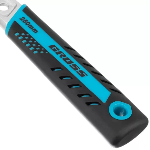 GROSS 35/ 250mm precíziós állítható csavarkulcs, vékony pofák, CrV PROFESSIONAL