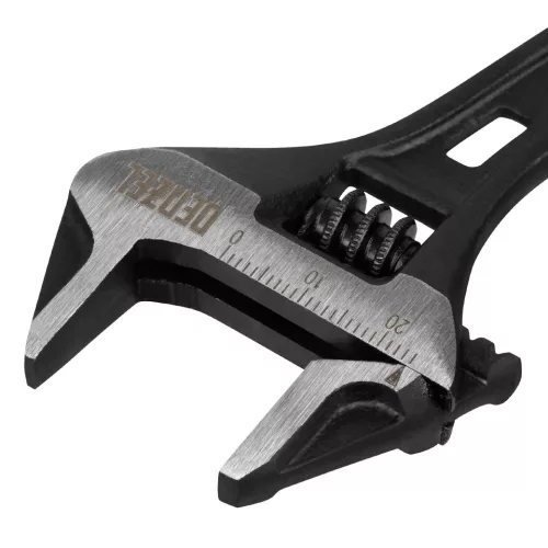 DENZEL 24/ 150mm állithato villáskulcs, CrV, kovácsolt acél PROFESSIONAL