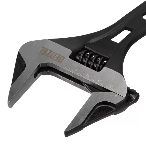 DENZEL 46/ 300mm állithato villáskulcs, CrV, kovácsolt acél PROFESSIONAL