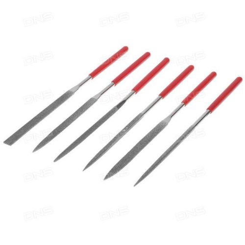 MTX 140x70x3mm gyémánt tűreszelő szett tasakban 6db