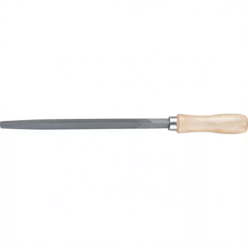 SIBRTEH fém reszelő 300mm háromszög alakú, nyéllel