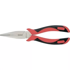   MTX 160mm hosszú kúpos csőrű fogó, nikkelezett, kétkomponensű markolat, GRAND LINE