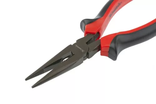 MTX 160mm BlackNickel kúpos hosszú csőrű fogó két komponensű nyél