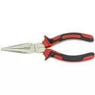 MTX 160mm Nickel kúpos hosszú csőrű fogó két komponensű nyél