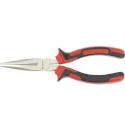   MTX 180mm Nickel kúpos hosszú csőrű fogó két komponensű nyél