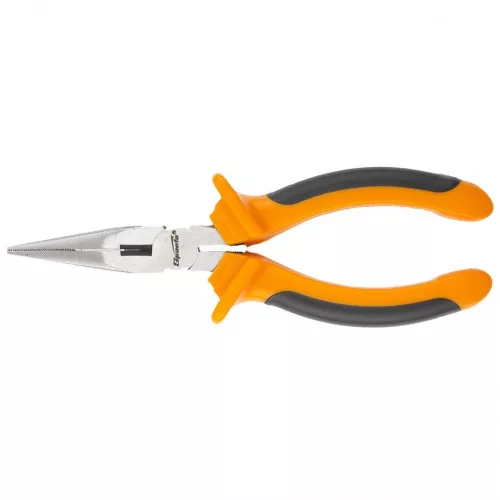 SPARTA 180mm Comfort kúpos hosszú csőrű fogó két komponensű nyéllel csiszolt