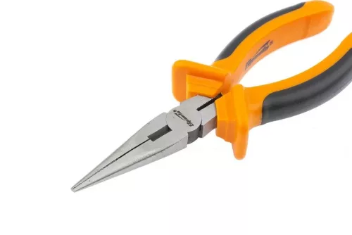 SPARTA 180mm Comfort kúpos hosszú csőrű fogó két komponensű nyéllel csiszolt
