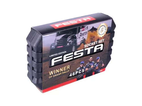 FESTA Dugókulcs készlet 46 részes 1/4" 4-14 mm CrV