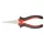 MTX 160mm Nickel kúpos kerek orrfogó kétkomponensű markolat