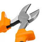 SPARTA 160mm Comfort oldalcsípőfogó két komponensű nyéllel csiszolt