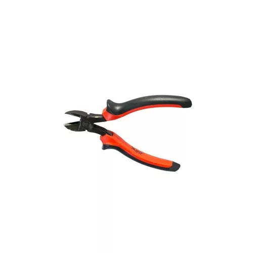 MTX 160mm Black Nickel oldalcsípőfogó két komponensű nyél