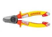 GROSS 160mm professional kábel csípőfogó szigetelt  1000 V