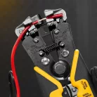 DENZEL 0,2-6 mm² krimpelő fogó huzalcsupaszító, kábelvágó funkcióval 